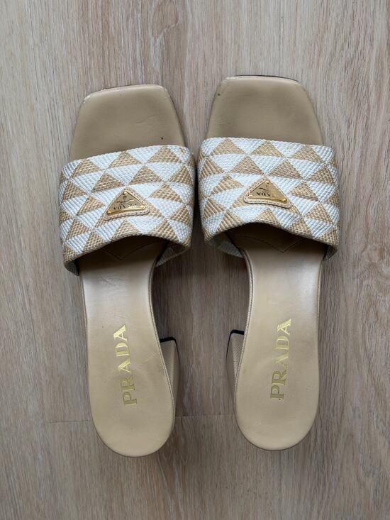 Prada Shoes - Prada - Geometric Sandals